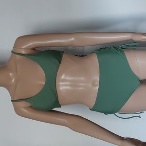 Shekini women's scoop Neck Bikini set High waisted two‎ piece  size S